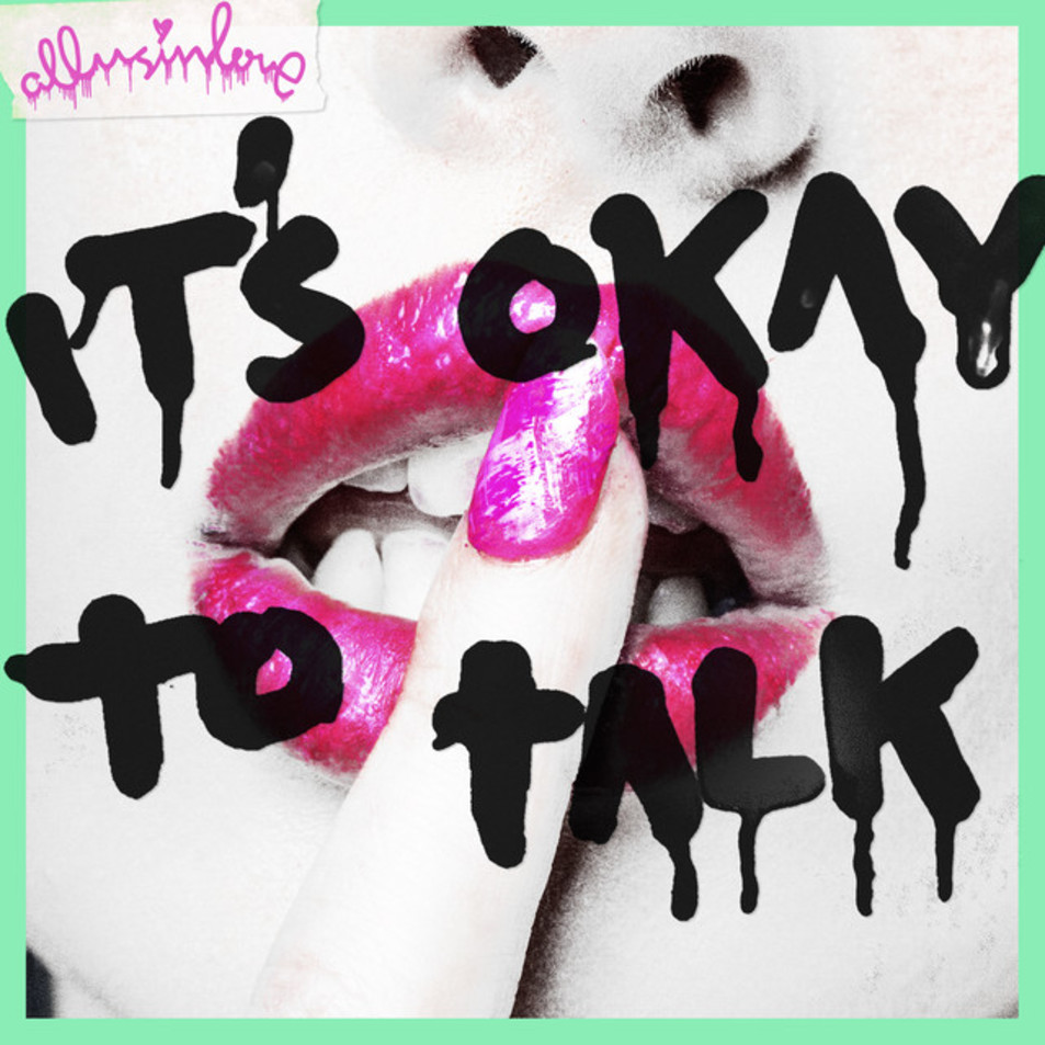 Cartula Frontal de Allusinlove - It's Okay To Talk