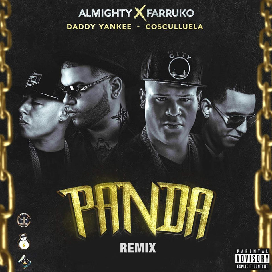 Cartula Frontal de Almighty - Panda (Featuring Farruko, Daddy Yankee & Cosculluela) (Remix) (Cd Single)