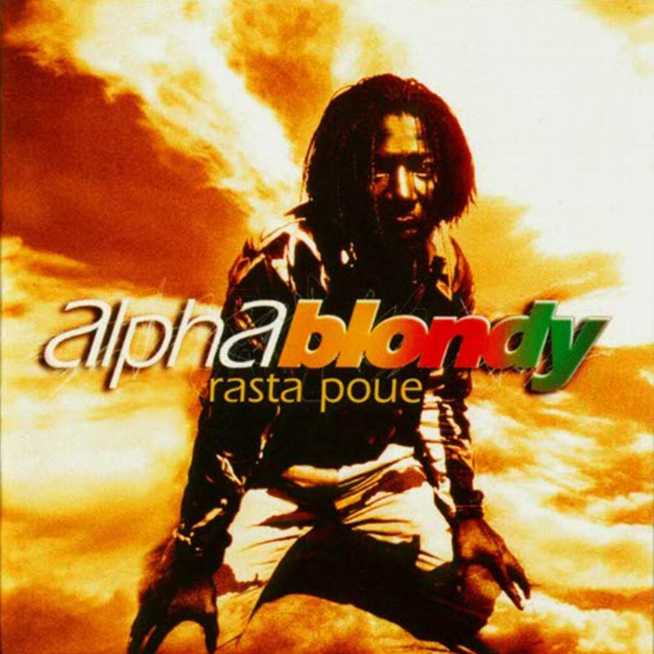 Cartula Frontal de Alpha Blondy - Rasta Poue