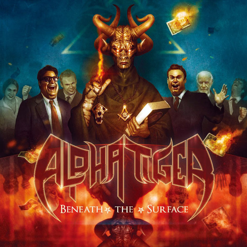 Car�tula Frontal de Alpha Tiger - Beneath The Surface