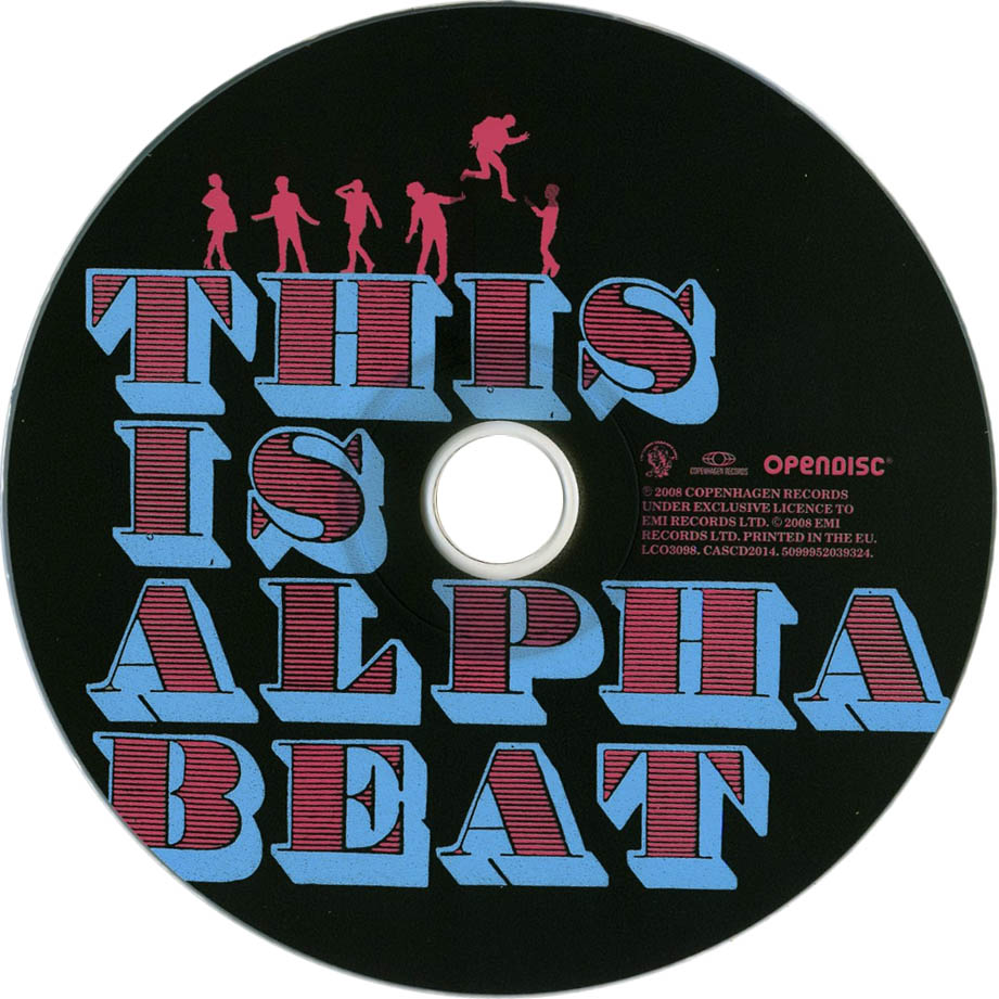 Cartula Cd de Alphabeat - This Is Alphabeat