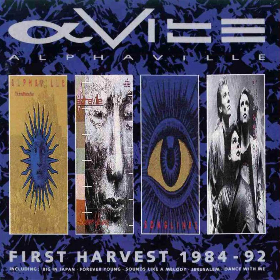 Cartula Frontal de Alphaville - First Harvest 1984-92