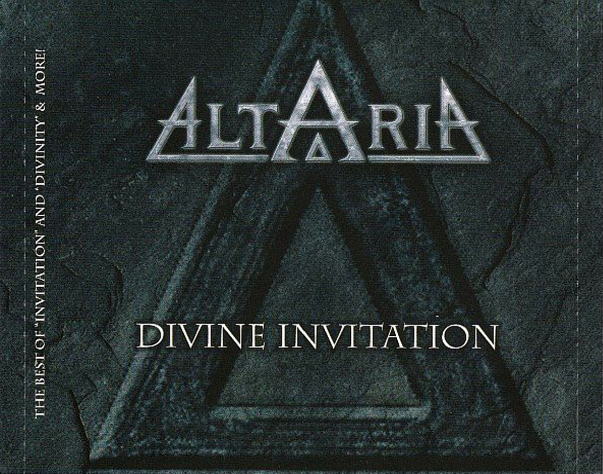 Cartula Interior Trasera de Altaria - Divine Invitation
