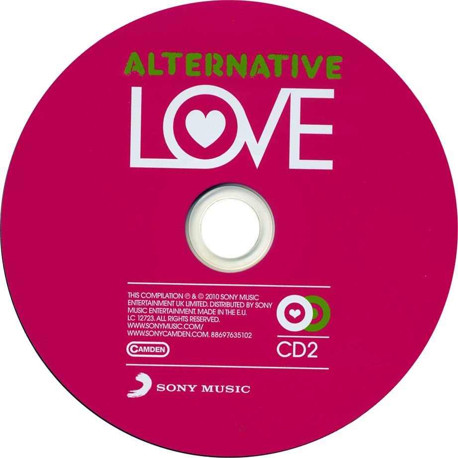 Cartula Cd2 de Alternative Love