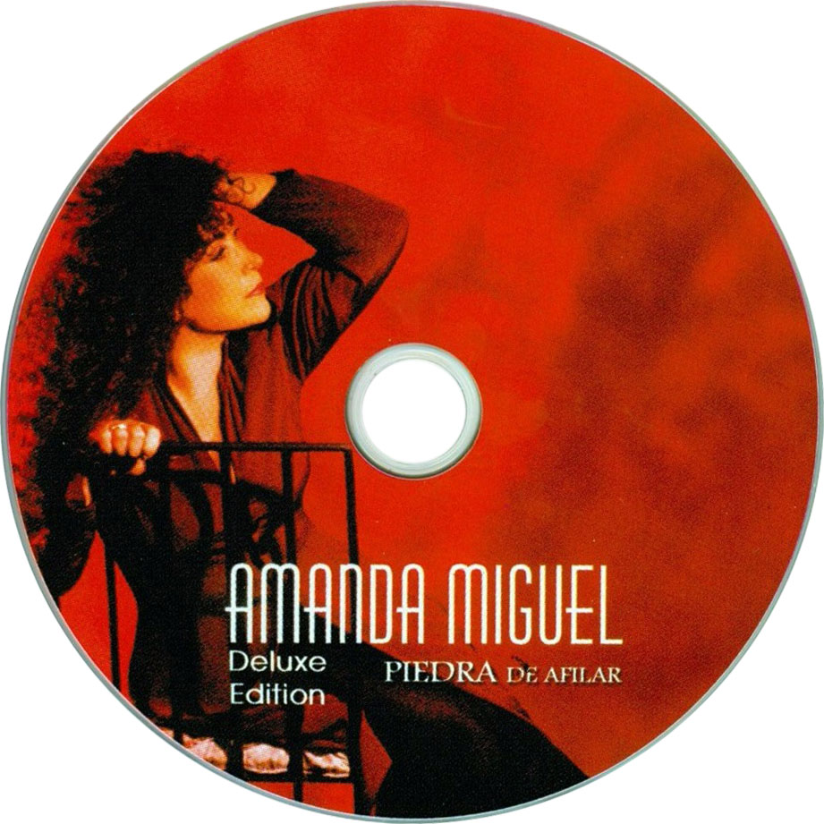 Cartula Cd de Amanda Miguel - Piedra De Afilar (Edicion Deluxe)
