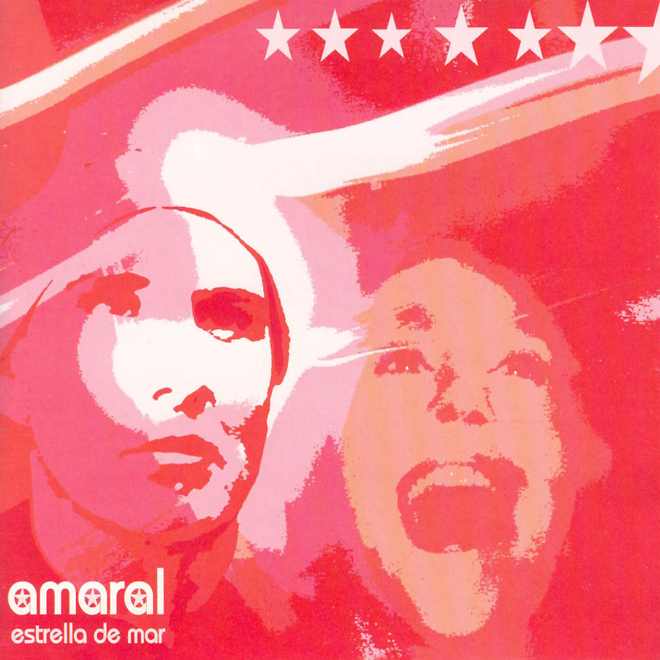 Cartula Frontal de Amaral - Estrella De Mar (Cd Single)