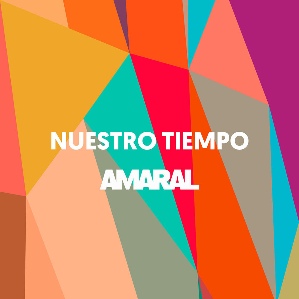 Cartula Frontal de Amaral - Nuestro Tiempo (Cd Single)