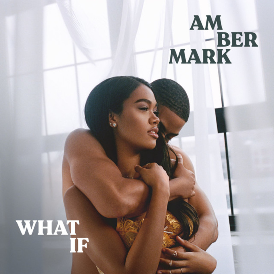 Cartula Frontal de Amber Mark - What If (Cd Single)