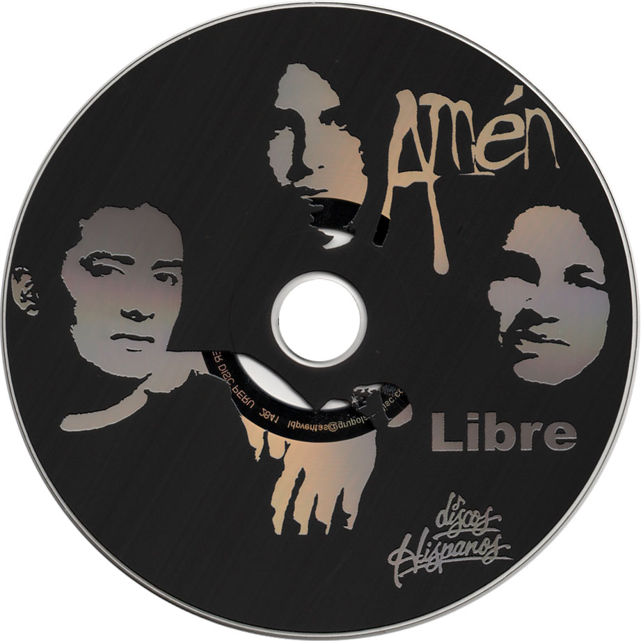 Cartula Cd de Amen (Peru) - Libre