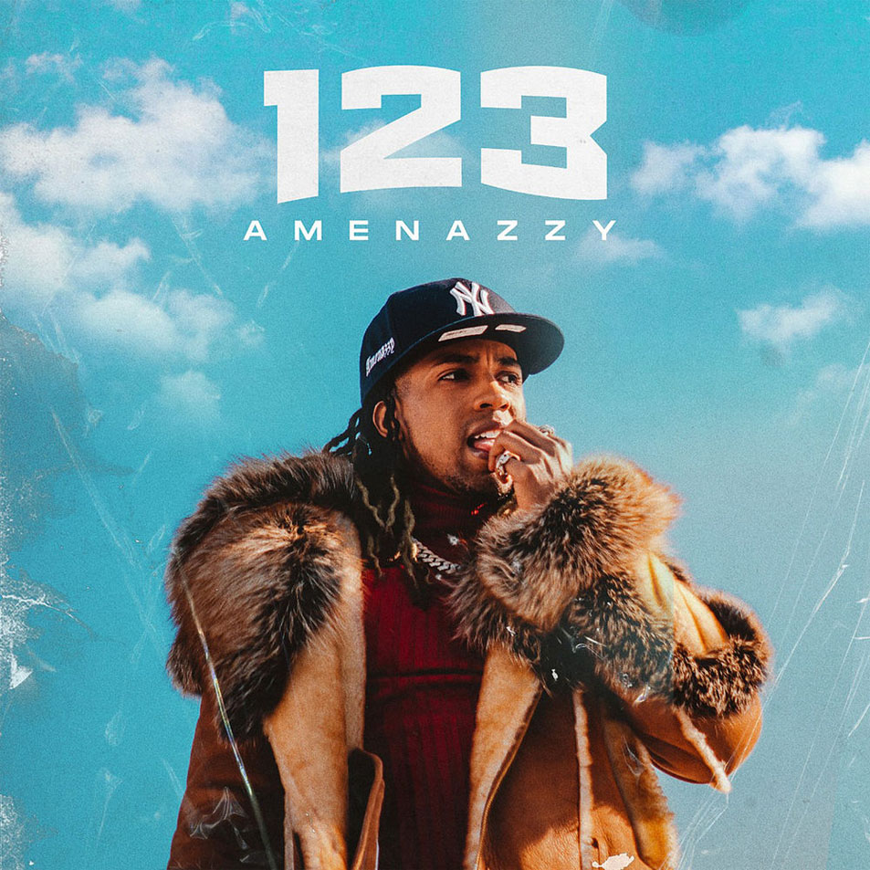 Cartula Frontal de Amenazzy - 123 (Cd Single)