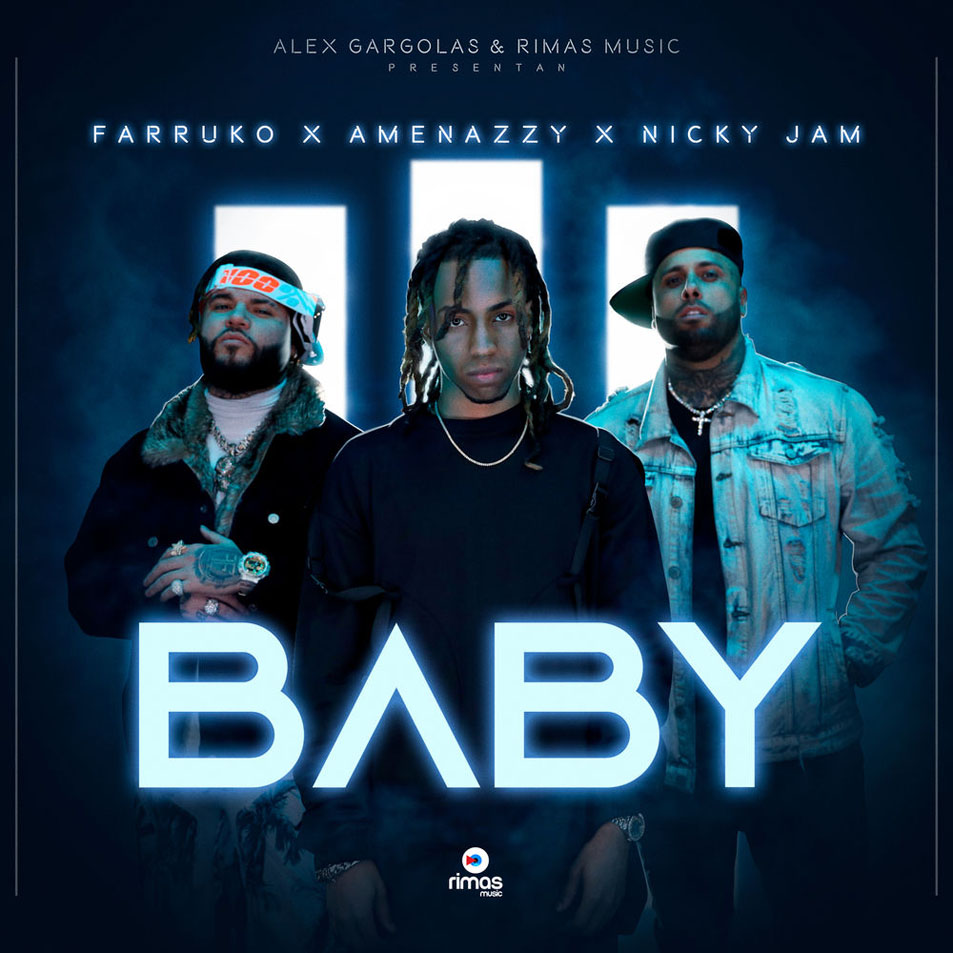 Cartula Frontal de Amenazzy - Baby (Featuring Farruko & Nicky Jam) (Cd Single)