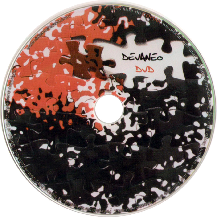 Cartula Dvd de Amenoskuarto - Devaneo