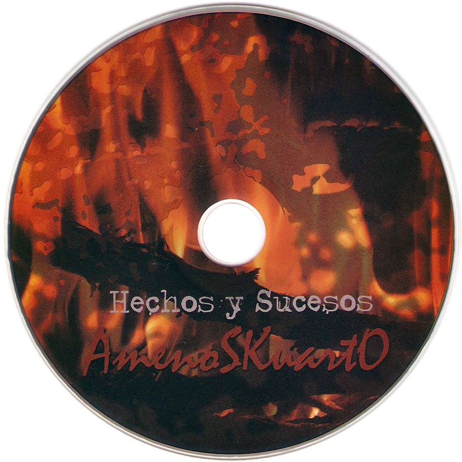 Cartula Cd de Amenoskuarto - Hechos Y Sucesos