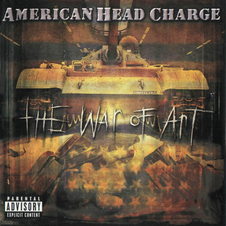 Cartula Frontal de American Head Charge - The War Of Art