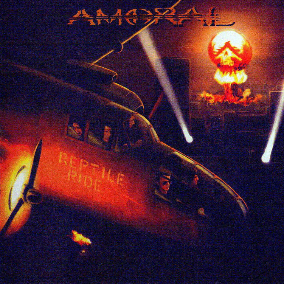 Cartula Frontal de Amoral - Reptile Ride