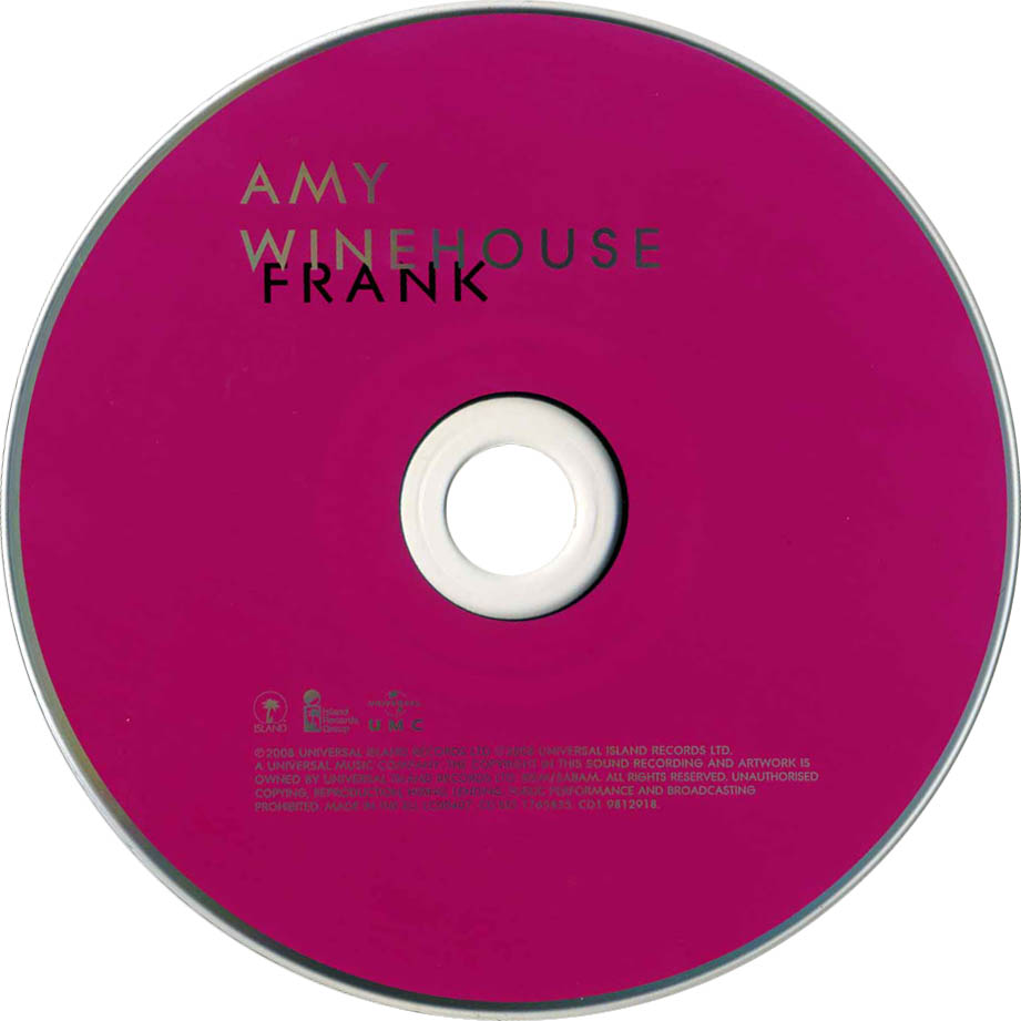Cartula Cd1 de Amy Winehouse - Frank (Deluxe Edition)