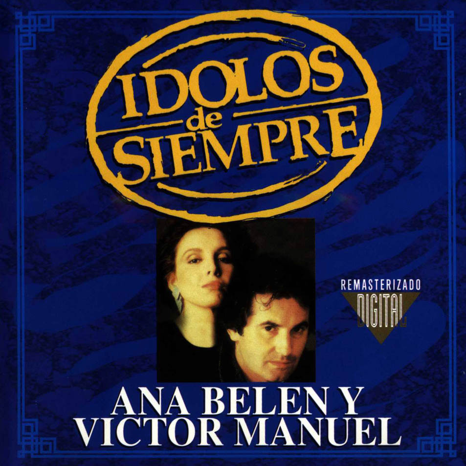 Cartula Frontal de Ana Belen Y Victor Manuel - Idolos De Siempre