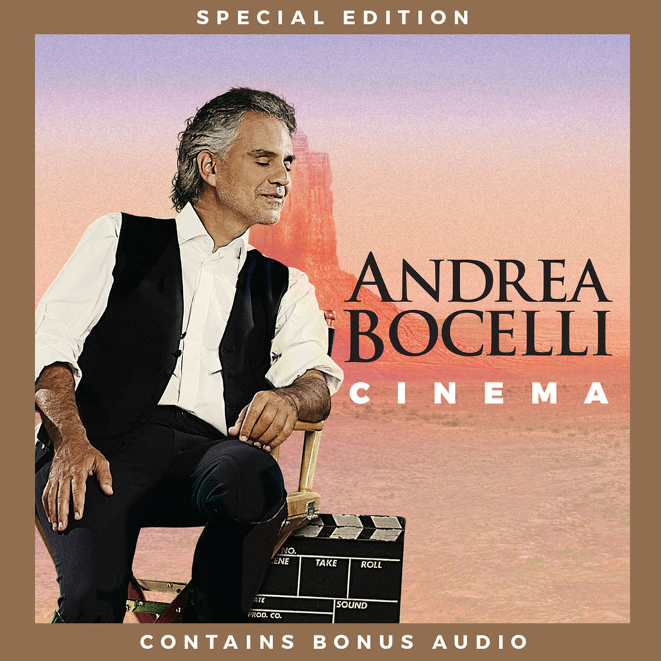 Cartula Frontal de Andrea Bocelli - Cinema (Special Edition)