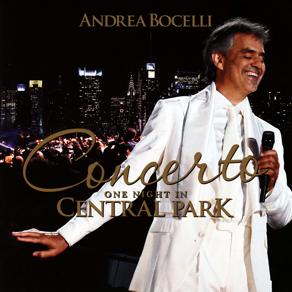 Cartula Frontal de Andrea Bocelli - Concerto: One Night In Central Park