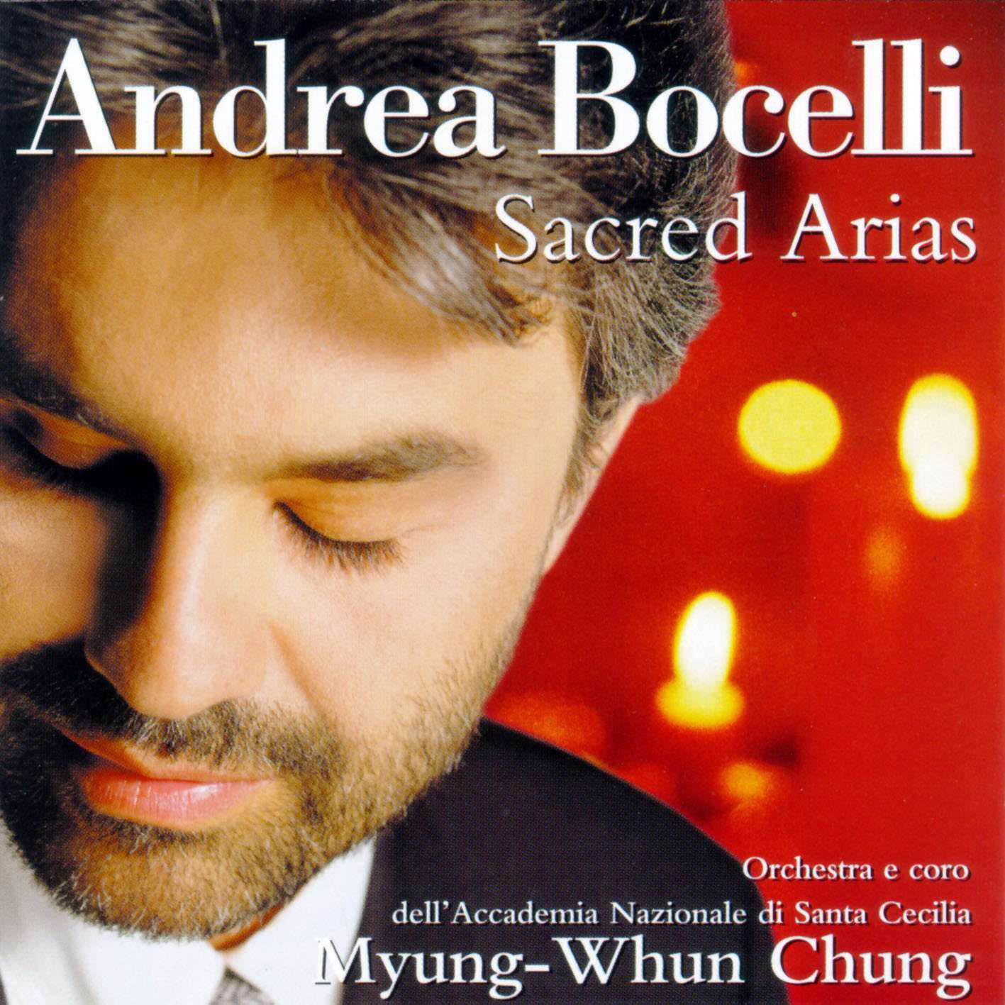 Cartula Frontal de Andrea Bocelli - Sacred Arias