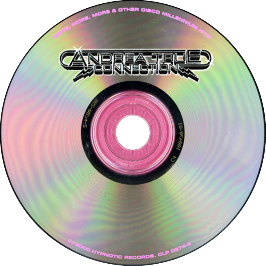 Cartula Cd de Andrea True Connection - More More More (Cd Single)