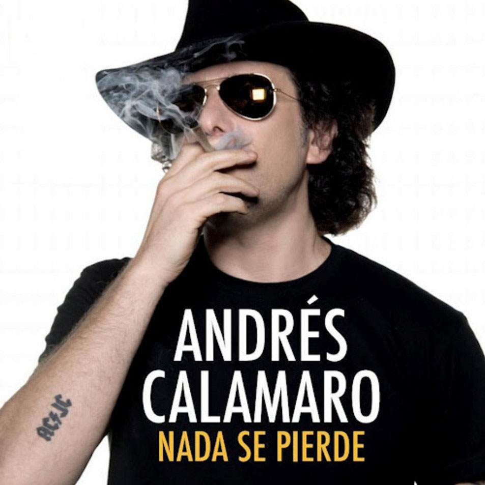 Cartula Frontal de Andres Calamaro - Nada Se Pierde