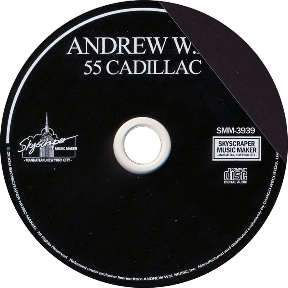 Cartula Cd de Andrew W.k. - 55 Cadillac