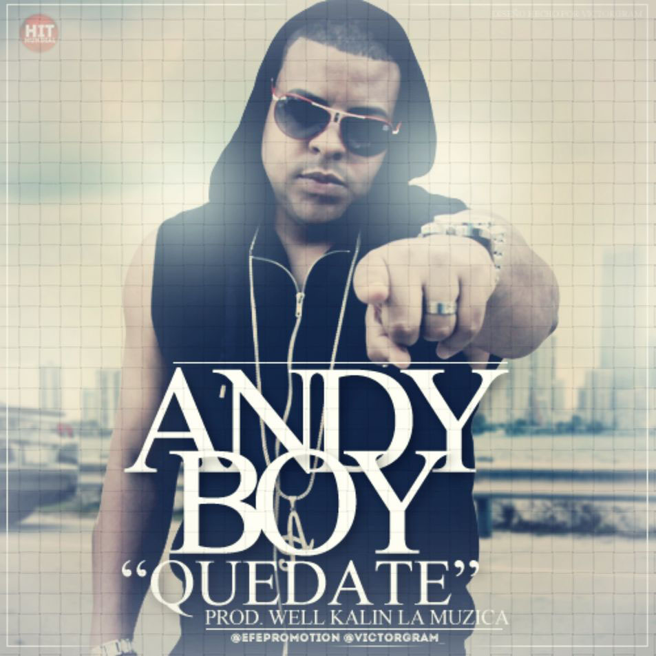 Cartula Frontal de Andy Boy - Quedate (Cd Single)