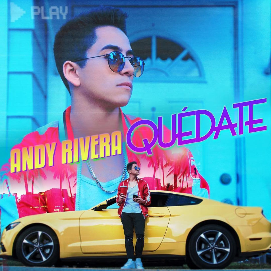 Cartula Frontal de Andy Rivera - Quedate (Cd Single)