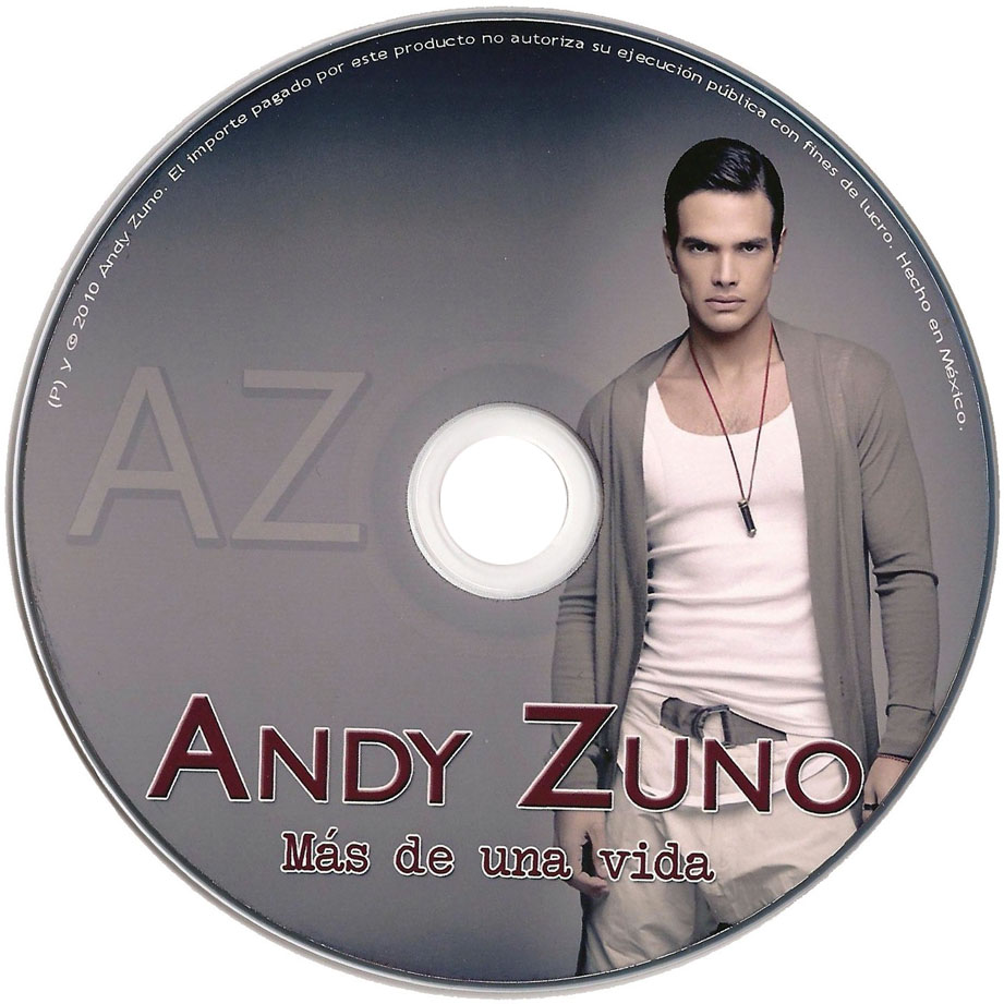 Cartula Cd de Andy Zuno - Mas Que Una Vida (Edicion Especial)