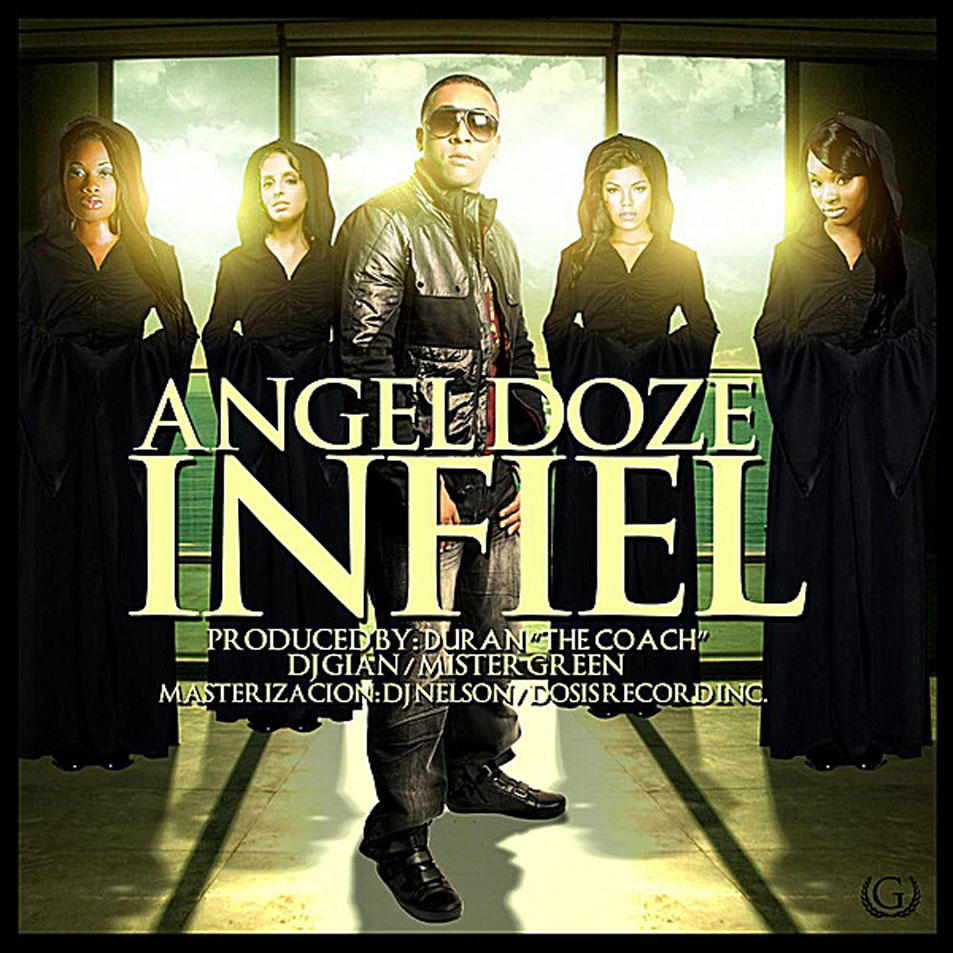 Cartula Frontal de Angel Doze - Infiel (Cd Single)