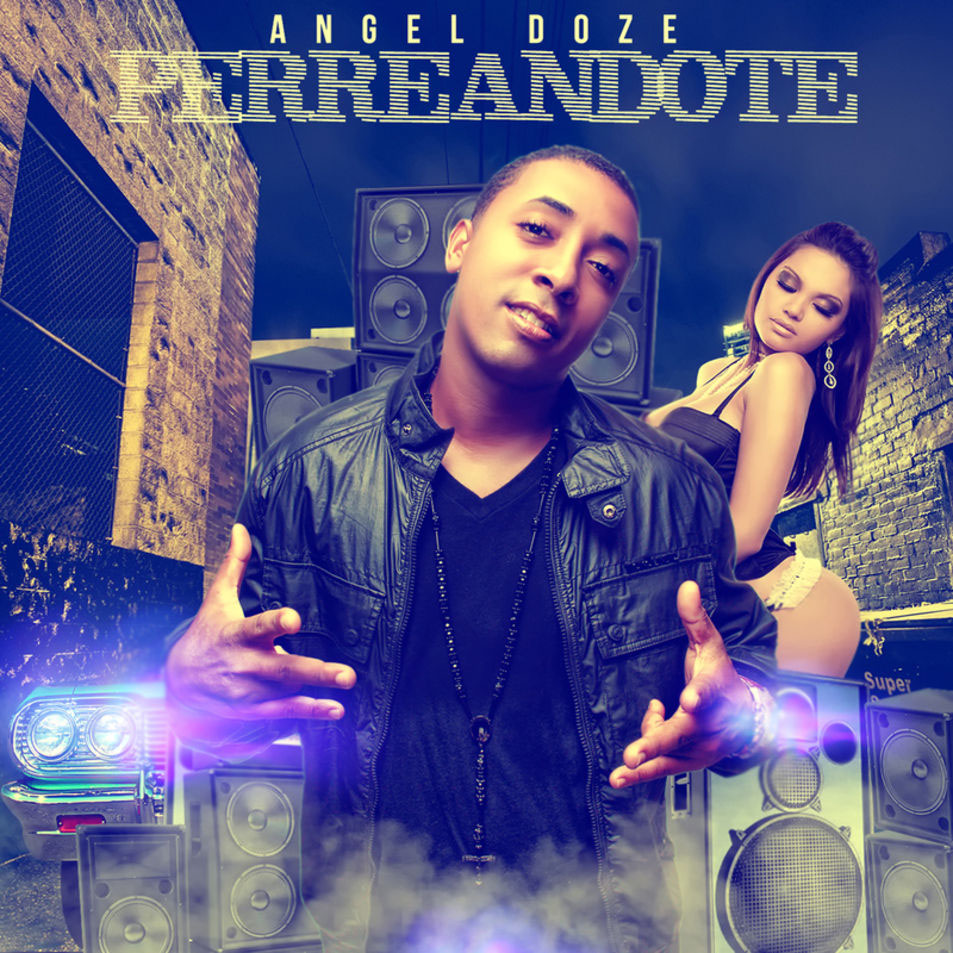 Cartula Frontal de Angel Doze - Perreandote (Cd Single)