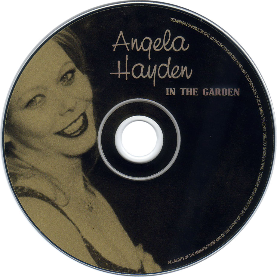 Cartula Cd de Angela Hayden - In The Garden