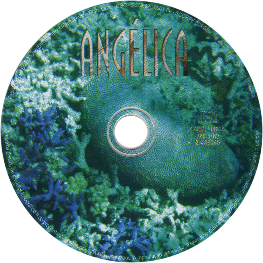Cartula Cd de Angelica - Angelica (1997)