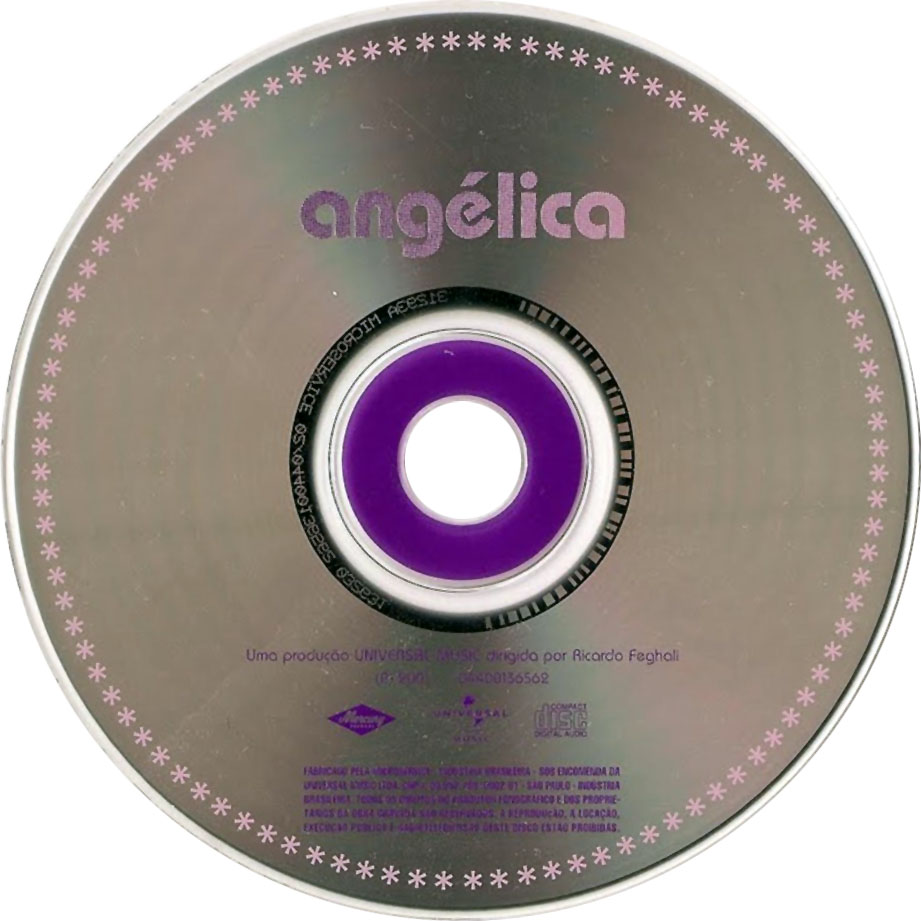 Cartula Cd de Angelica - Angelica (2001)