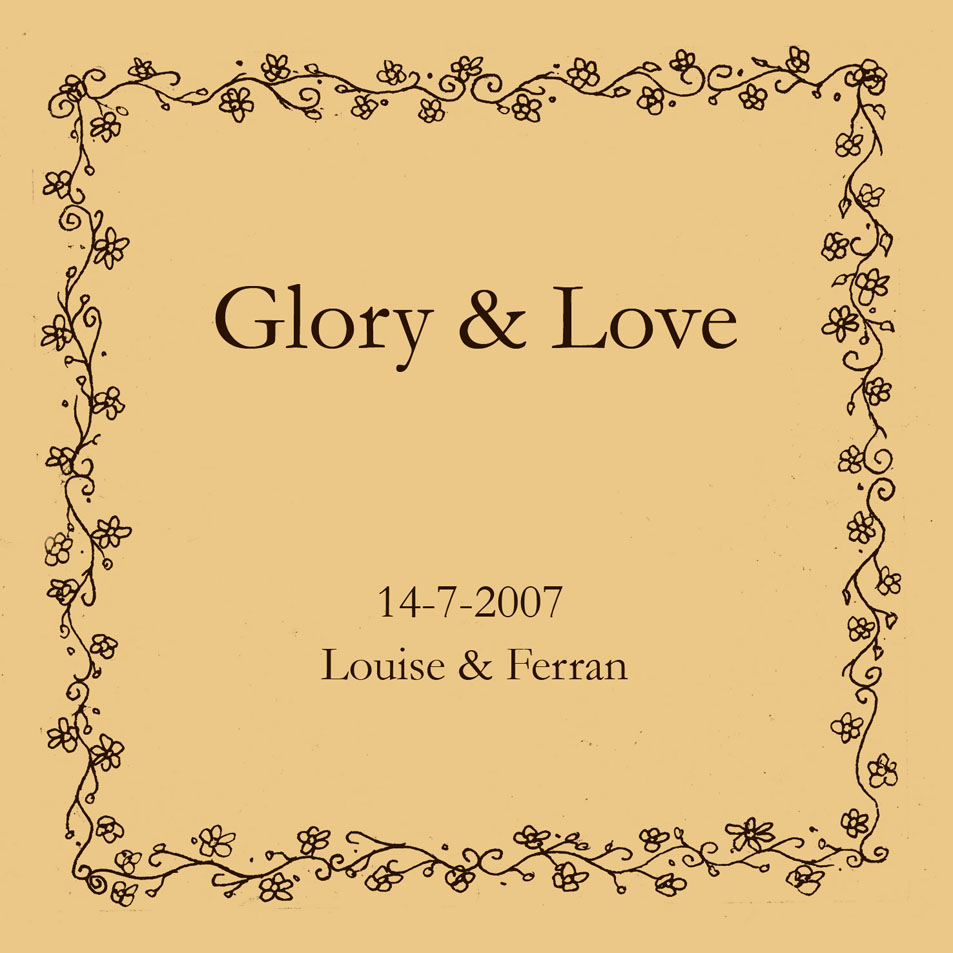 Cartula Frontal de Animic - Glory & Love