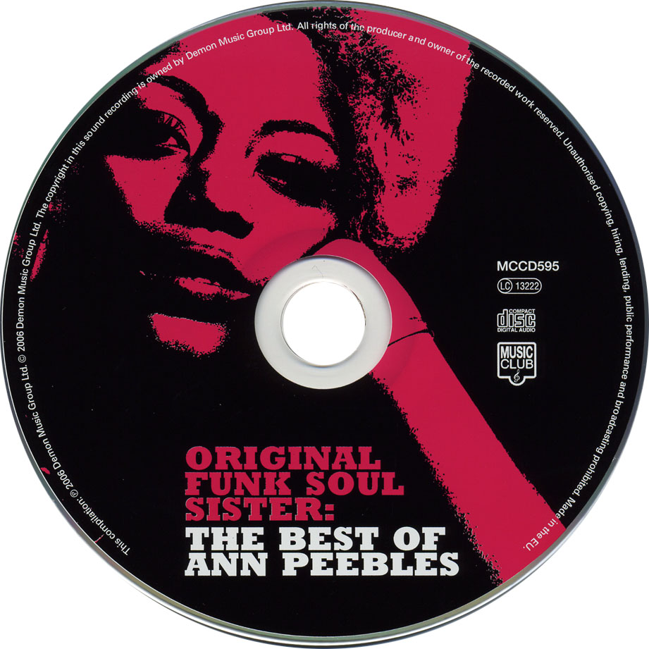 Cartula Cd de Ann Peebles - Original Funk Soul Sister: The Best Of Ann Peebles