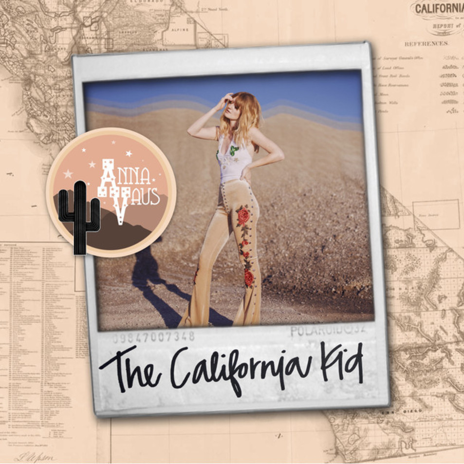 Cartula Frontal de Anna Vaus - The California Kid (Cd Single)
