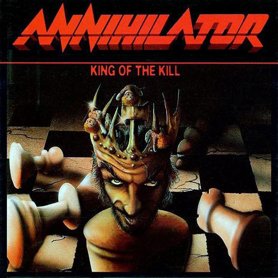 Cartula Frontal de Annihilator - King Of The Kill