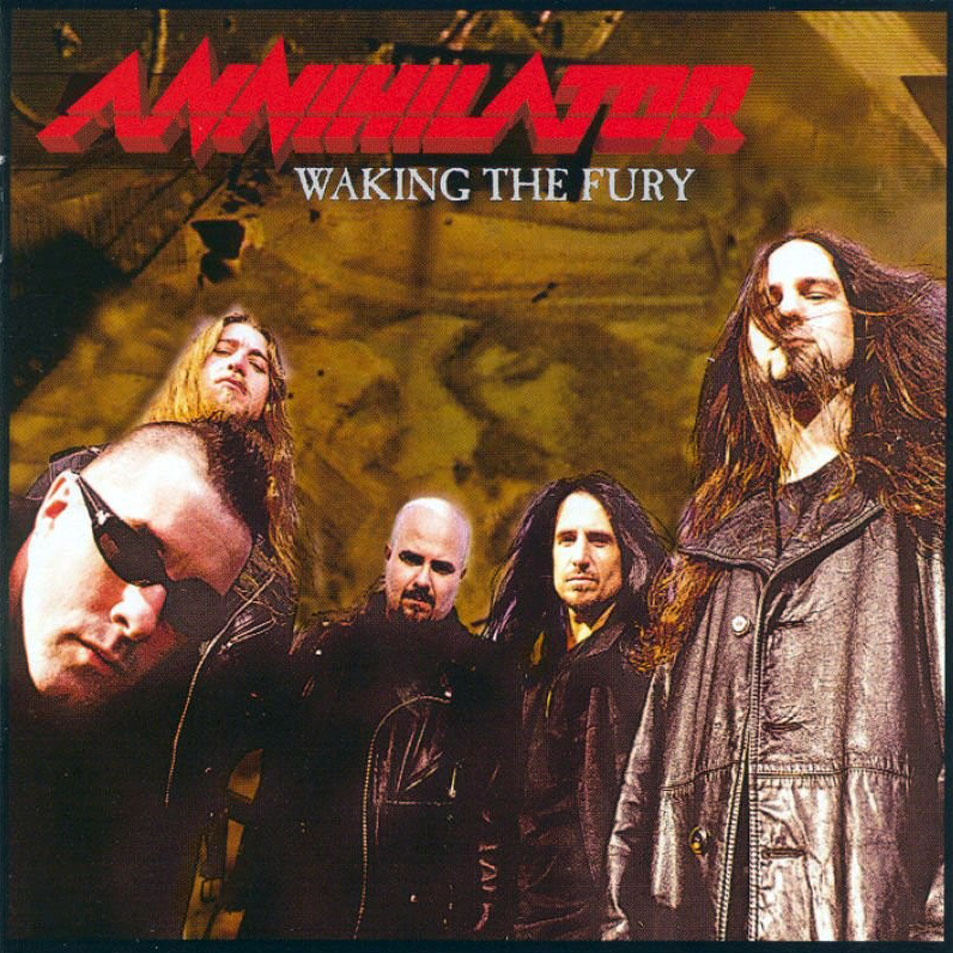 Cartula Frontal de Annihilator - Waking The Fury