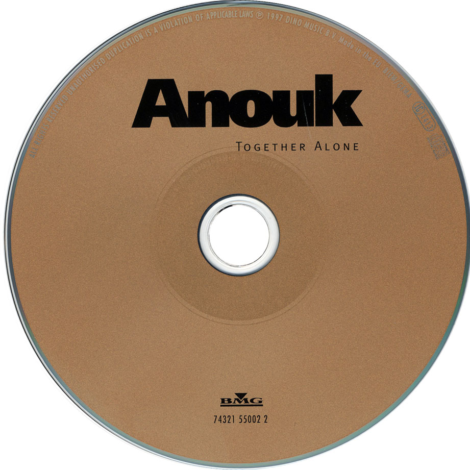 Cartula Cd de Anouk - Together Alone