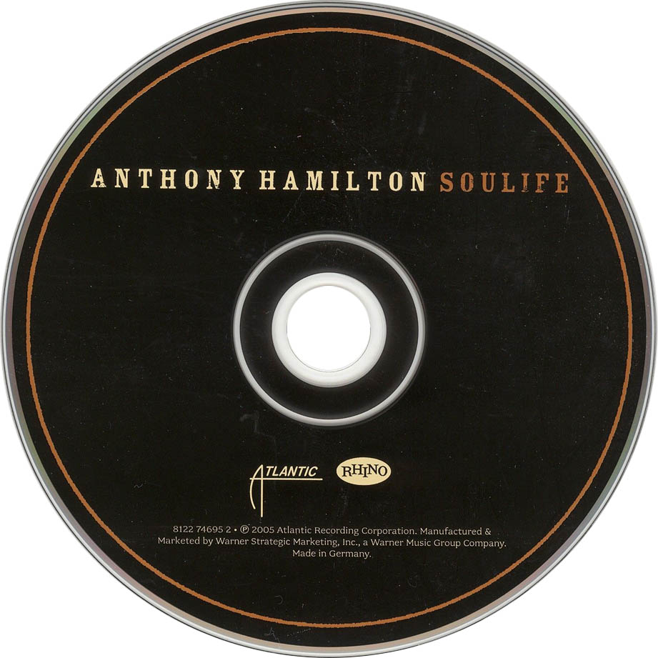 Cartula Cd de Anthony Hamilton - Soulife