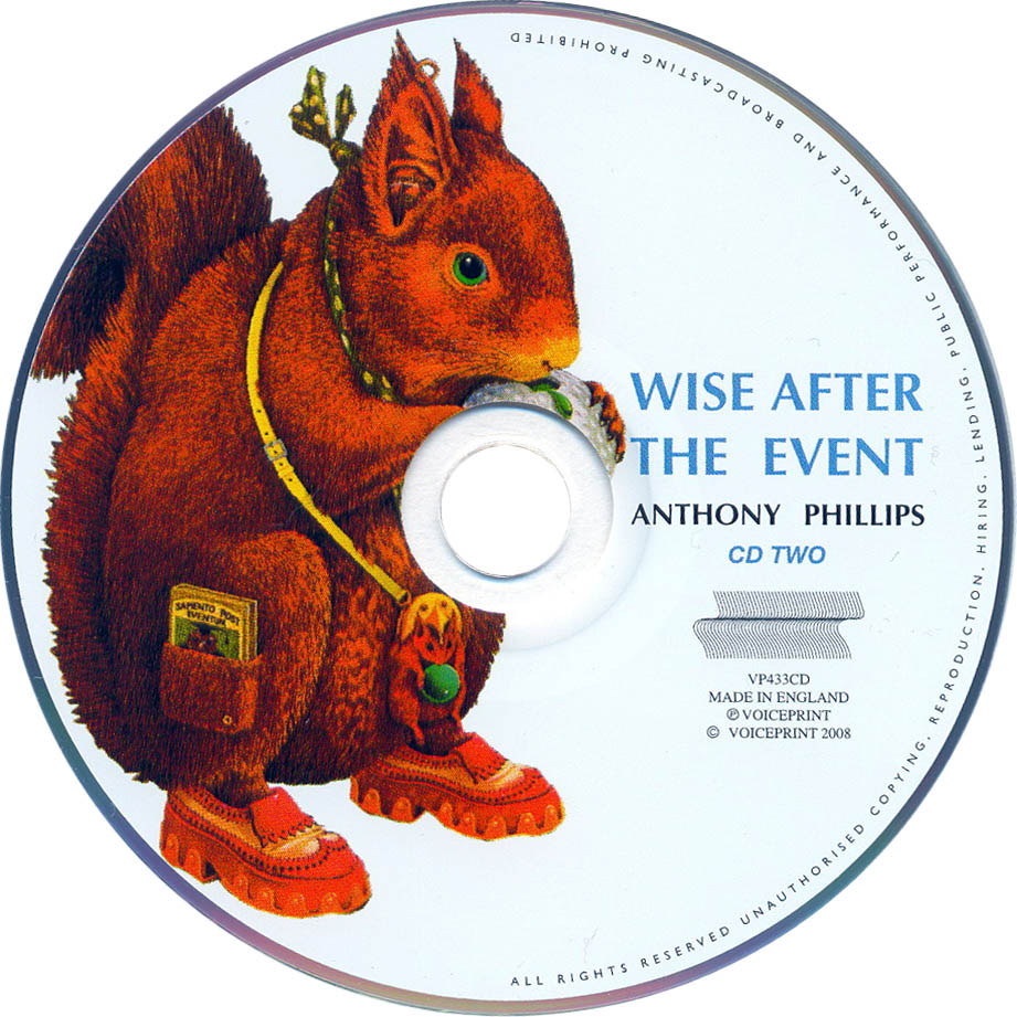 Cartula Cd2 de Anthony Phillips - Wise After The Event (2008)