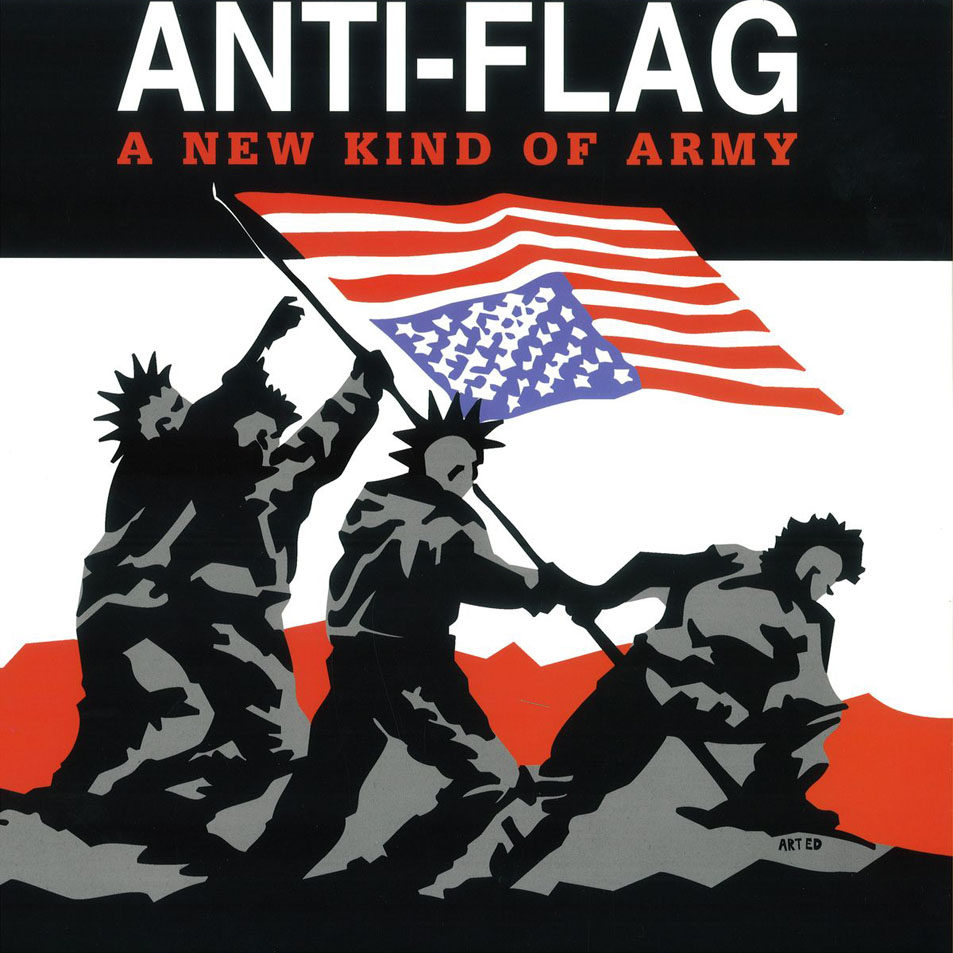 Cartula Frontal de Anti-Flag - A New Kind Of Army