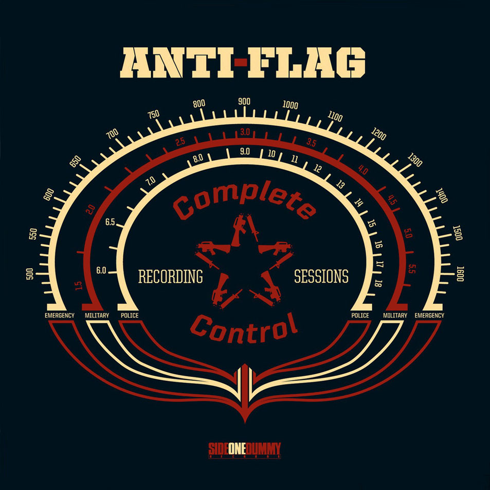 Cartula Frontal de Anti-Flag - Complete Control Recording Sessions (Ep)