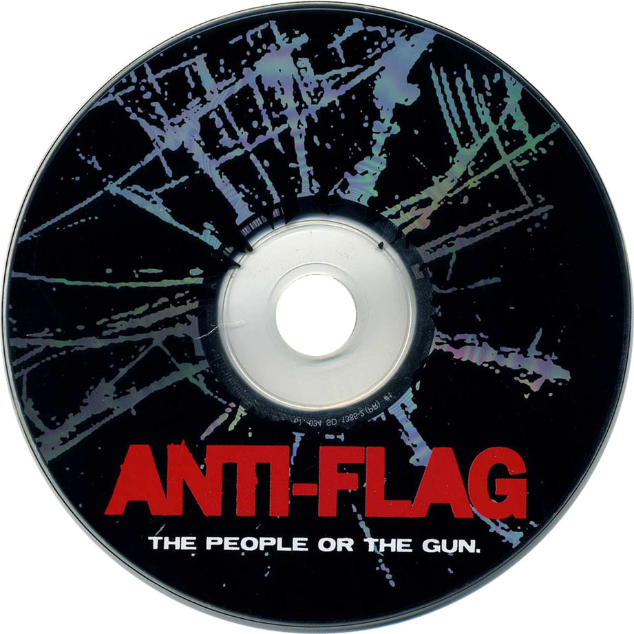 Cartula Cd de Anti-Flag - The People Or The Gun
