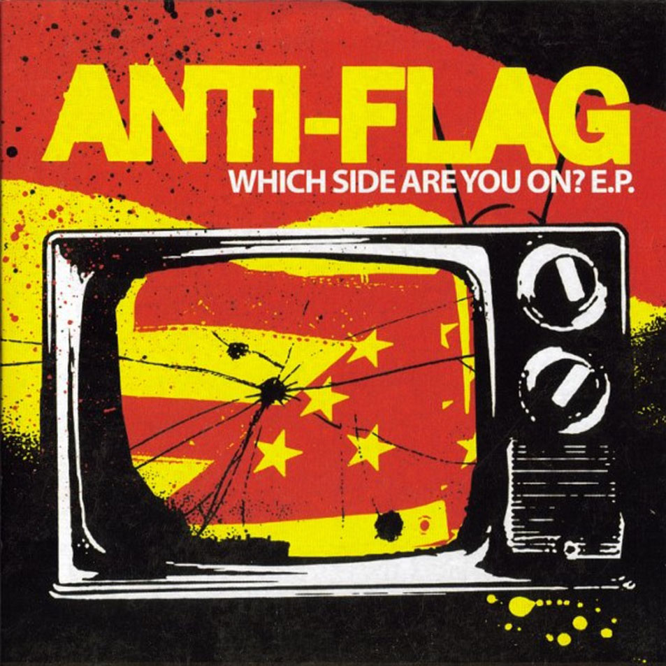 Cartula Frontal de Anti-Flag - Which Side Are You On? (Ep)