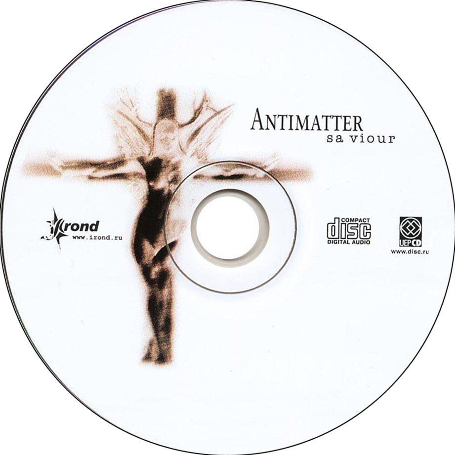 Cartula Cd de Antimatter - Saviour