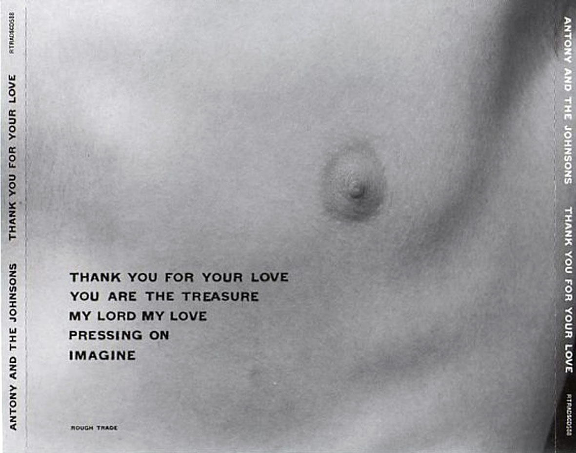 Cartula Trasera de Antony & The Johnsons - Thank You For Your Love (Ep)