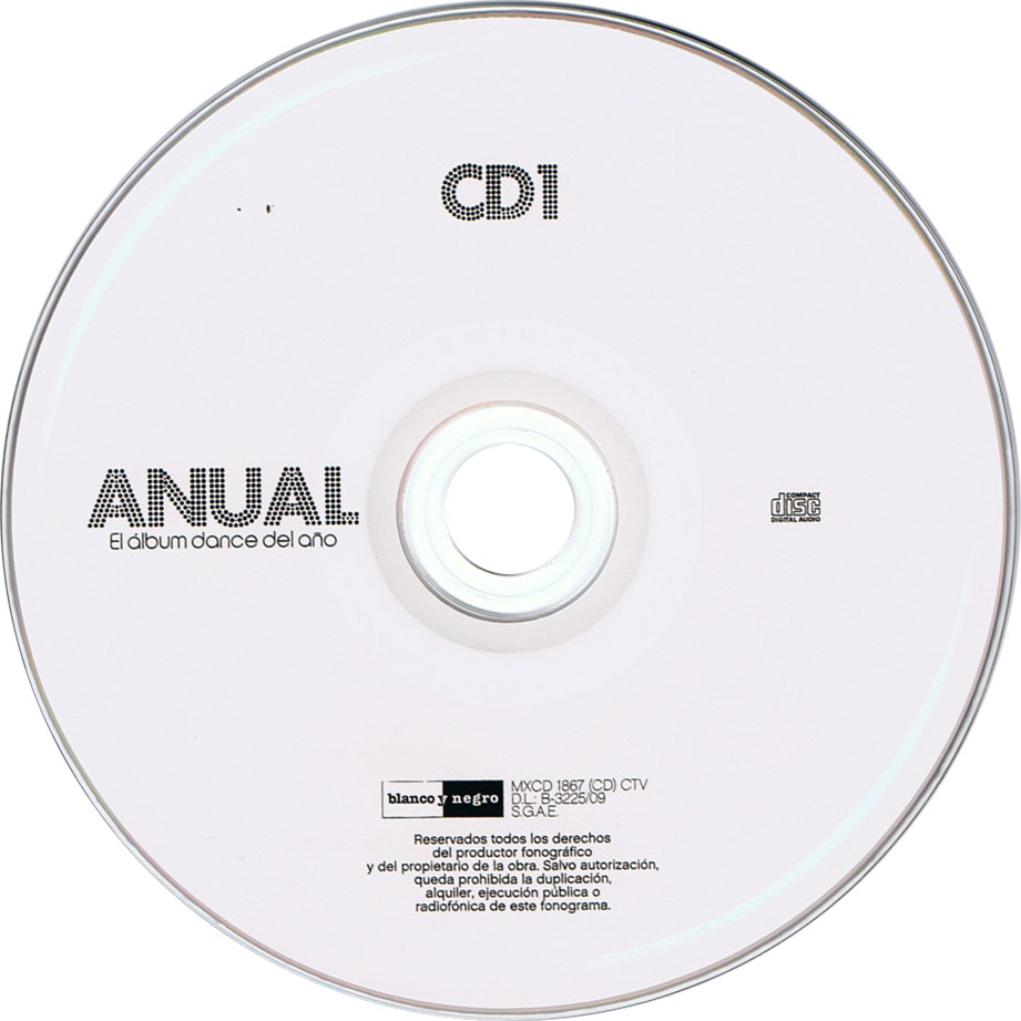 Cartula Cd de Anual 2009 Cd1